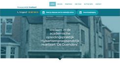 Desktop Screenshot of groepspraktijk-hoeilaart.be